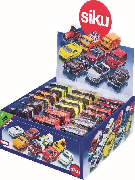 Bild von SIKU 6008 Displaykarton 50 Stück Art.-Gr. 08 sortiert - Eine Verkaufseinheit = 50 Stück