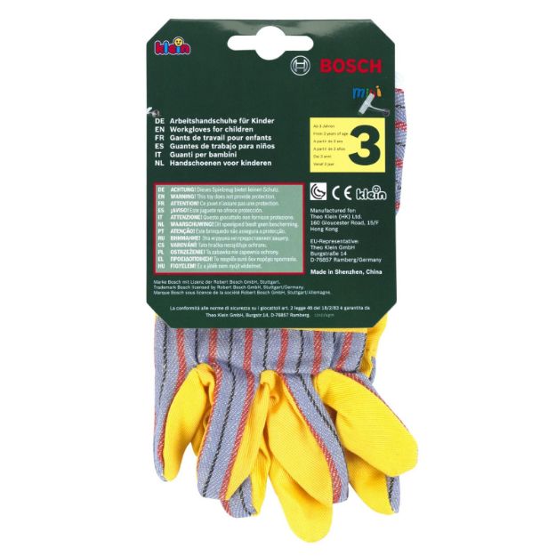 Bild von Theo Klein Bosch Paar Arbeitshandschuhe - 8120