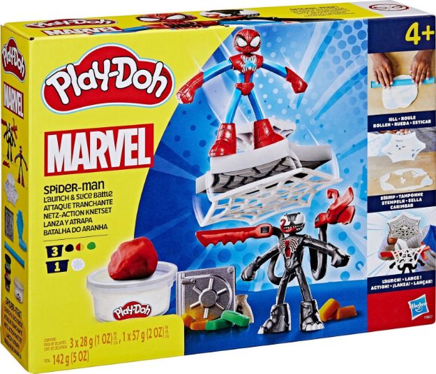 Bild von PlayDoh Spider-Man Netz-Action Knetset
