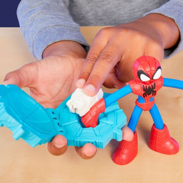 Bild von PlayDoh Spider-Man Netz-Action Knetset