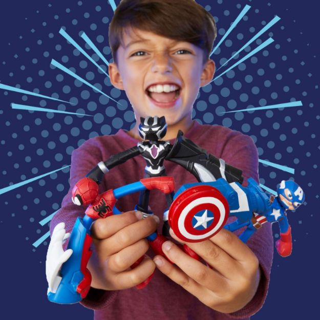 Bild von PlayDoh Spider-Man Netz-Action Knetset