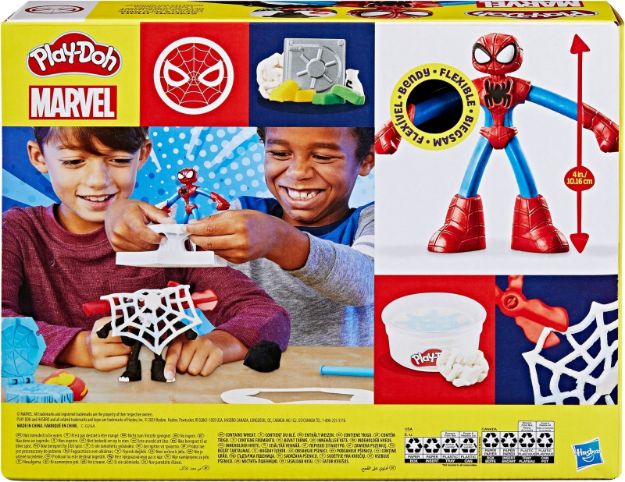 Bild von PlayDoh Spider-Man Netz-Action Knetset