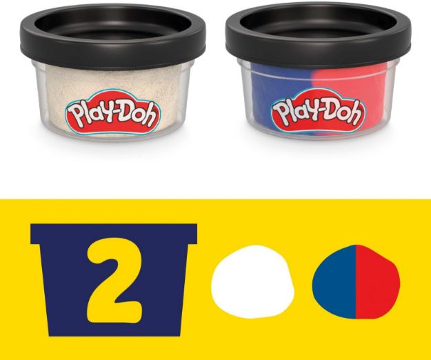 Bild von PlayDoh Marvel Figuren Knetspielset sortiert