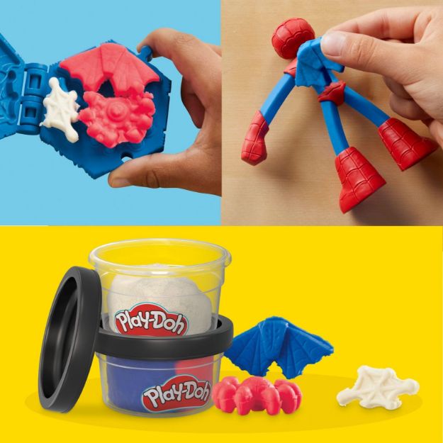 Bild von PlayDoh Marvel Figuren Knetspielset sortiert