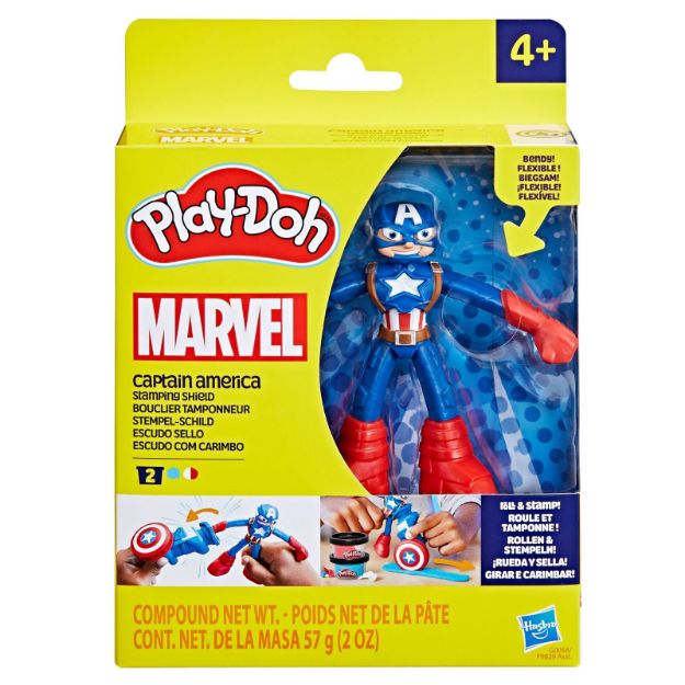 Bild von PlayDoh Marvel Figuren Knetspielset sortiert