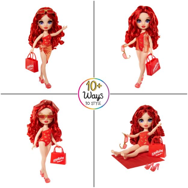 Bild von Rainbow High Swin Style Fashion Doll Ruby (Red)