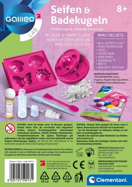 Bild von Clementoni Galileo - Seifen und Badekugeln - 59013.1