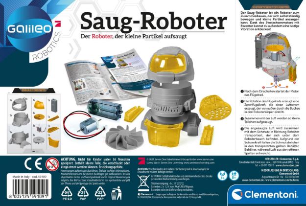Bild von Clementoni Saug-Roboter - 59109.1