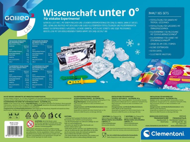Bild von Clementoni Wissenschaft unter 0° - 59166.4