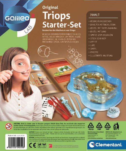 Bild von Clementoni Original Triops Starter-Set - 59259