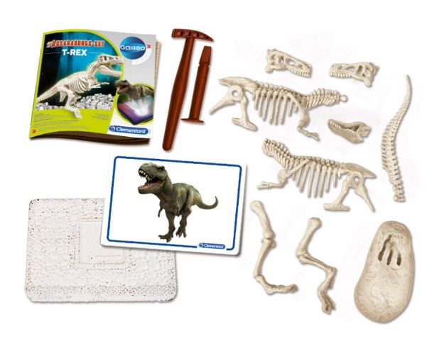 Bild von Clementoni Galileo Ausgrabungsset Glow in the dark - Dinosaurier T-Rex - 69404.4
