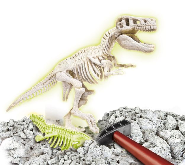 Bild von Clementoni Galileo Ausgrabungsset Glow in the dark - Dinosaurier T-Rex - 69404.4