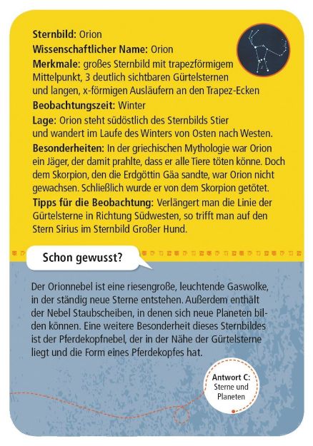 Bild von Expedition Natur 50 Sternbilder & Planeten 6J - 09740