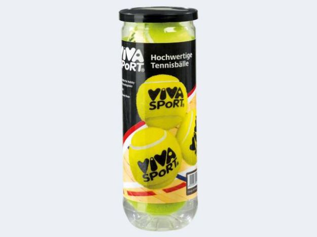 Bild von VIVA 3 Tennisbälle i Dose - 742-74202