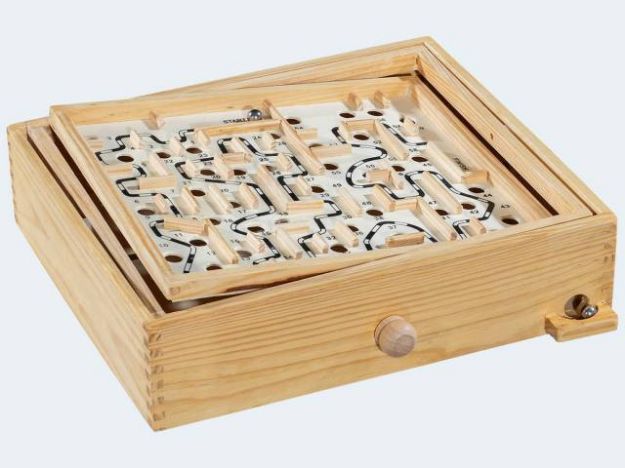 Bild von FUN Holz-Labyrinth 34x30cm - 606-02503