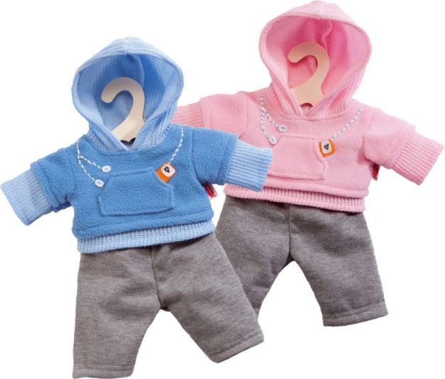 Bild von Puppen-Jogginganzug, Gr. 35-45 cm, sortiert - 2240