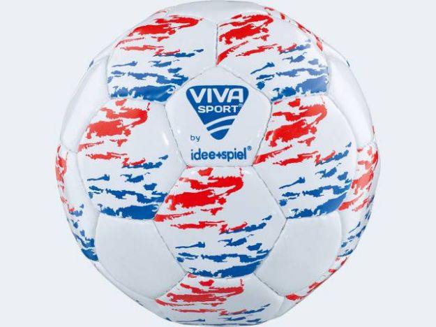 Bild von VIVA Fußball Kinder Mini Gr1 wss/bl/ro 15cm - 709-22777
