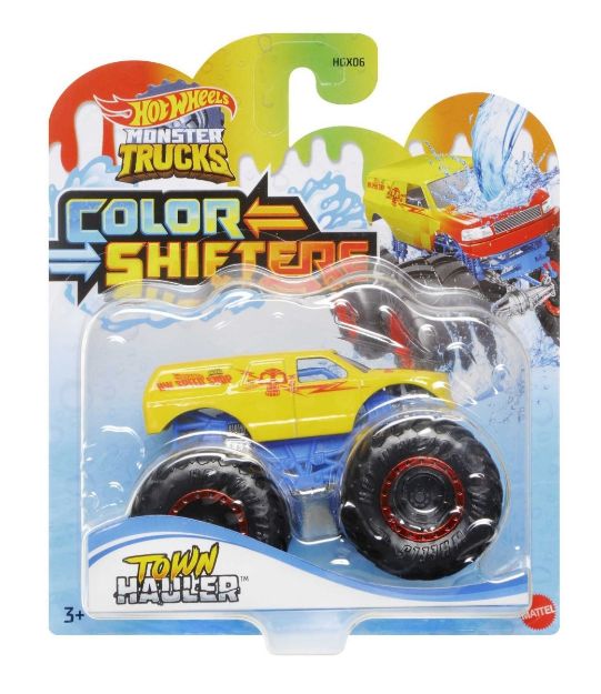 Bild von Mattel HGX06 Hot Wheels Monster Trucks 1:64 Color Shifters, sortiert (1 Stück)