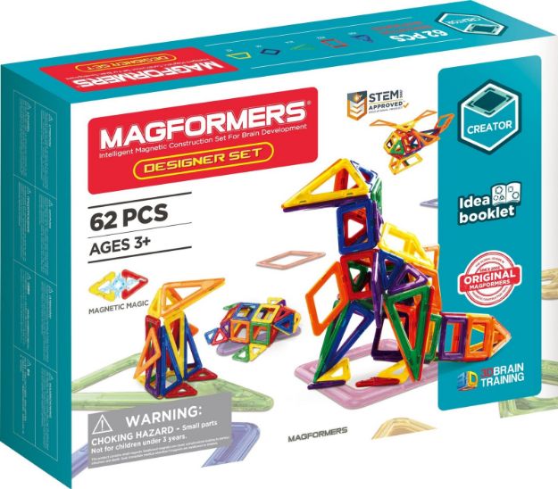 Bild von Magformers Creator Designer Set 62-teilig Magnetspiel - 274-15
