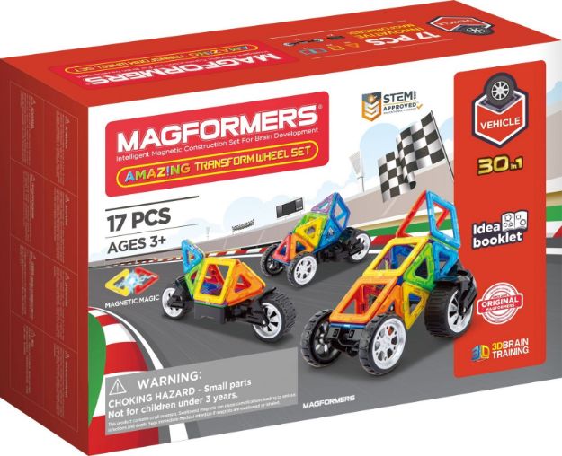 Bild von Magformers Amazing Transform Wheel Set 17 Teile - 278-59