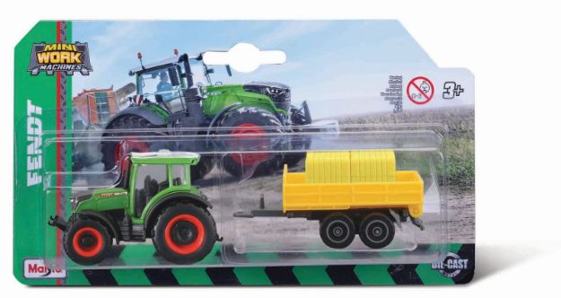 Bild von Maisto Traktor Fendt 209 mit Anhänger sortiert - 515590