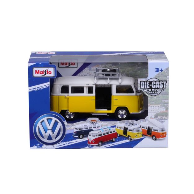 Bild von Maisto Fresh Metal VW T1+T2 Modelsortiment 12cm - 521237