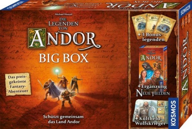 Bild von Die Legenden von Andor - Big Box - 683122