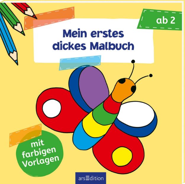 Bild von Malbuch ab 2: Mein erstes dickes Malbuch - 8375-8