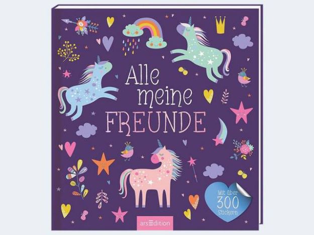 Bild von Alle meine Freunde Einhorn 3J 80S 21x20cm - 2765-9