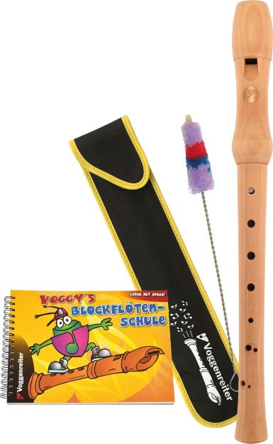 Bild von Voggenreiter Voggy's Blockflöten-Set mit barockem Griff - 0415-3
