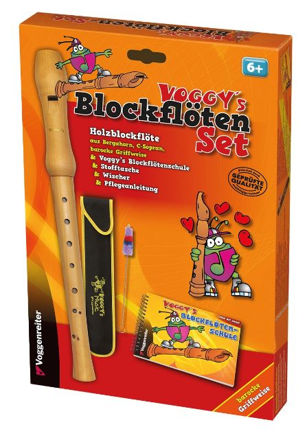 Bild von Voggenreiter Voggy's Blockflöten-Set mit barockem Griff - 0415-3