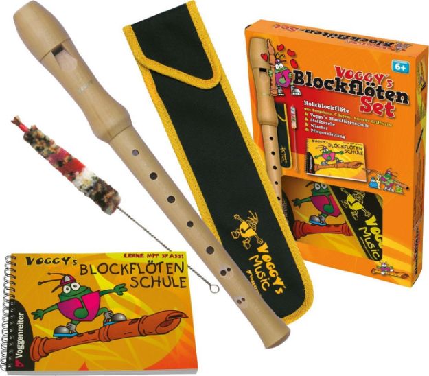Bild von Voggenreiter Voggy's Blockflöten-Set mit barockem Griff - 0415-3