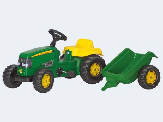 Bild von Rolly Kid Trak mit Hänger 142cm John Deere - 01 219 0