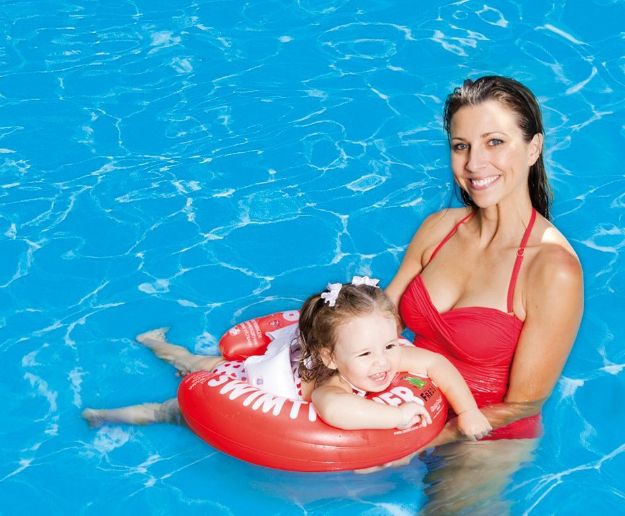 Bild von Swim Trainer Classic, ab 3 Monate, 6-18 kg, # ca. 42 cm, rot - 10110