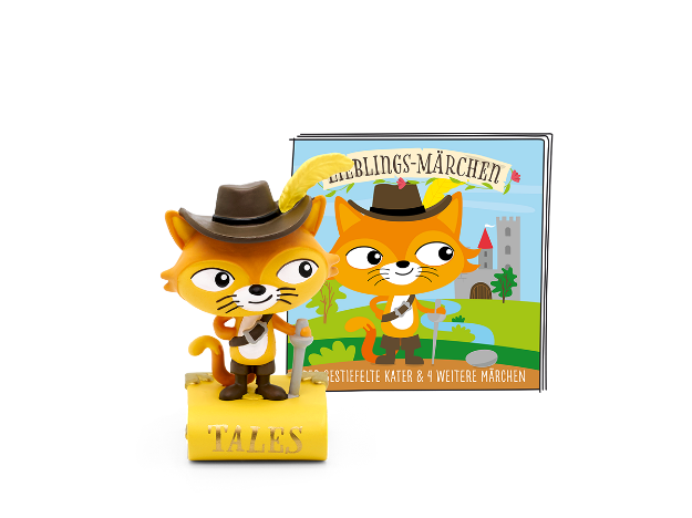 Bild von Tonies -222- Lieblings-Märchen - Der gestiefelte Kater und vier weitere Märchen - 10000135