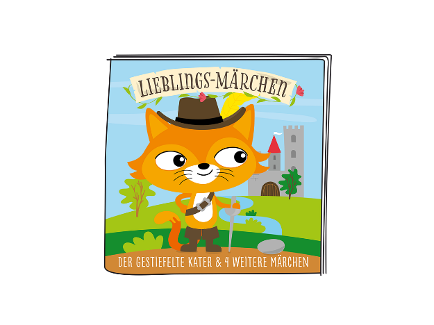 Bild von Tonies -222- Lieblings-Märchen - Der gestiefelte Kater und vier weitere Märchen - 10000135