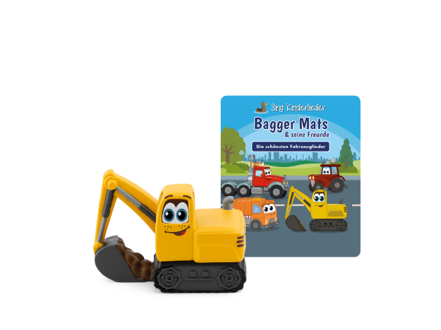 Bild von Tonies -418- Sing Kinderlieder - Bagger Mats & seine Freunde: Die schönsten Fahrzeuglieder [DACH] - 11000290