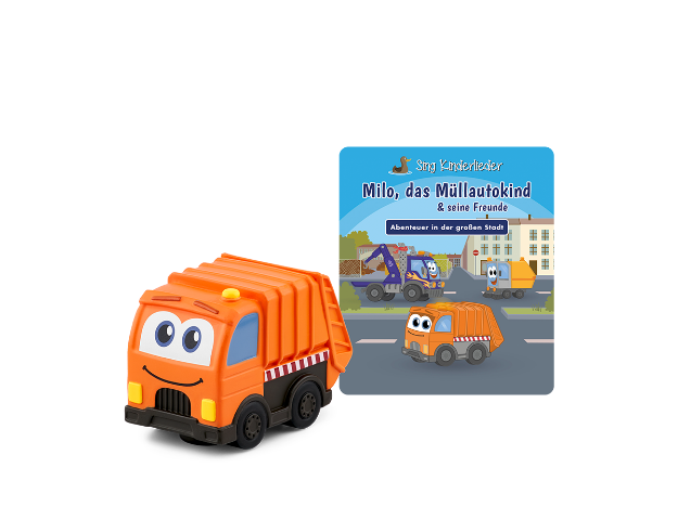 Bild von Tonies -171- Sing Kinderlieder - Milo, das Müllauto-Kind & seine Freunde - Abenteuer in der großen Stadt - 11000604