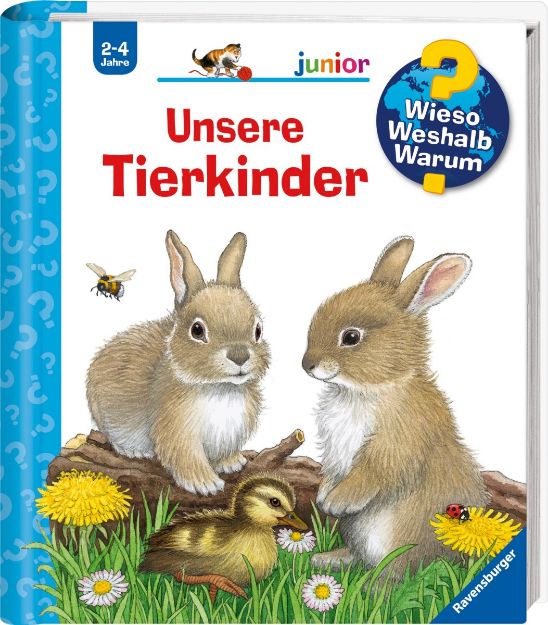 Bild von Ravensburger 32683 Wieso? Weshalb? Warum? junior: Unsere Tierkinder (Band 15) - 32683-9