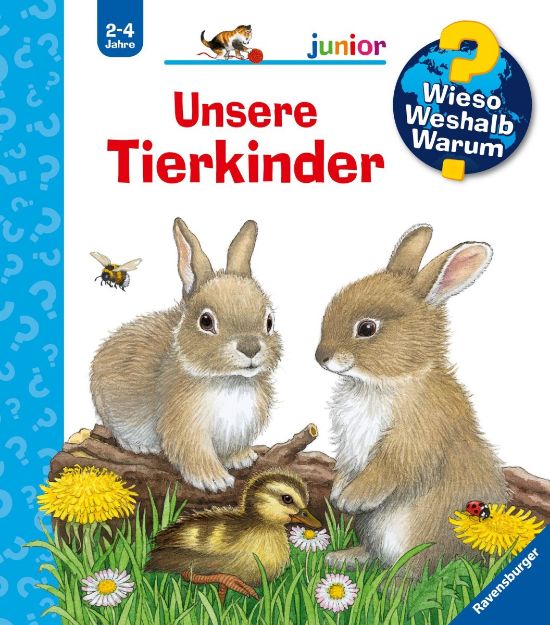Bild von Ravensburger 32683 Wieso? Weshalb? Warum? junior: Unsere Tierkinder (Band 15) - 32683-9