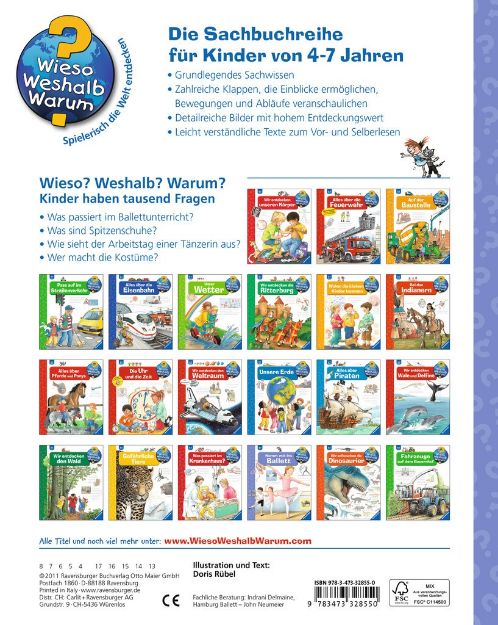 Bild von Ravensburger 32855 Wieso? Weshalb? Warum? 54: Komm mit ins Ballett - 32855-0