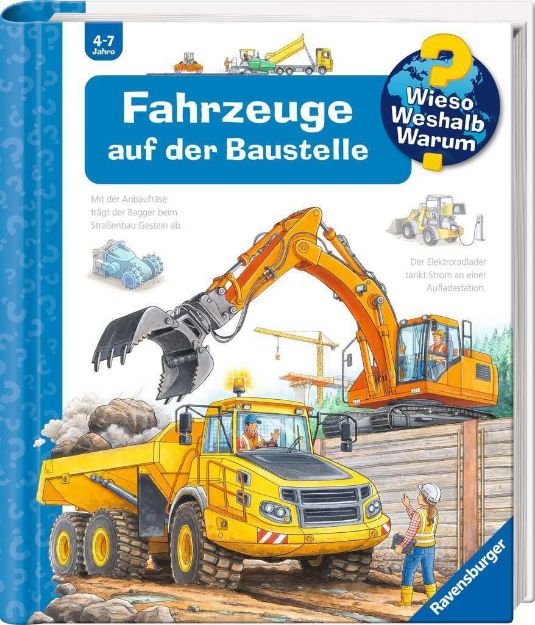 Bild von Ravensburger 32968 Wieso? Weshalb? Warum? 7 Fahrzeuge auf der Baustelle - 32968-7