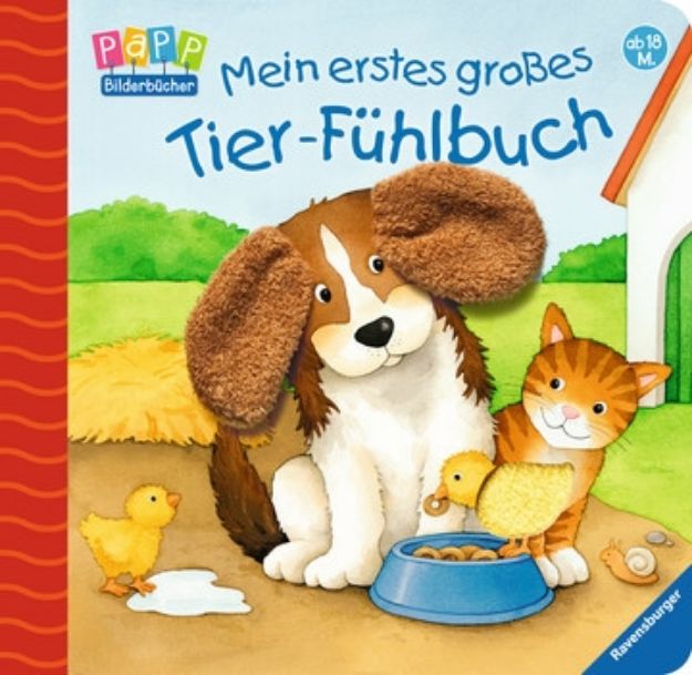 Bild von Ravensburger 43299 Mein erstes großes Tier-Fühlbuch