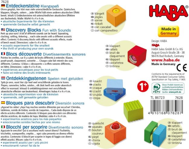 Bild von HABA Entdeckersteine Klangspaß 12M+