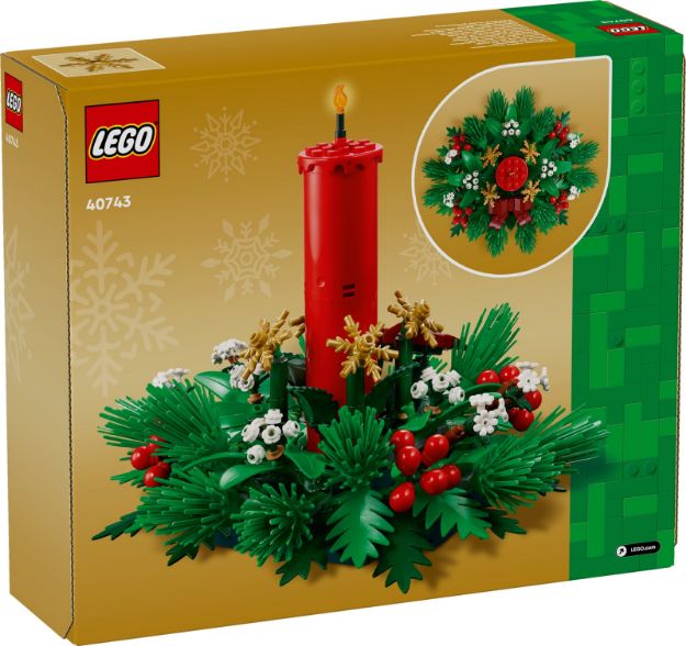Bild von LEGO® LEL Seasons and Occasions  - 40743 Weihnachtsgesteck