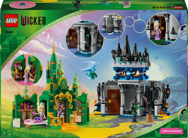 Bild von LEGO® Wicked - 75689 Emerald City & Kiamo Ko Castle