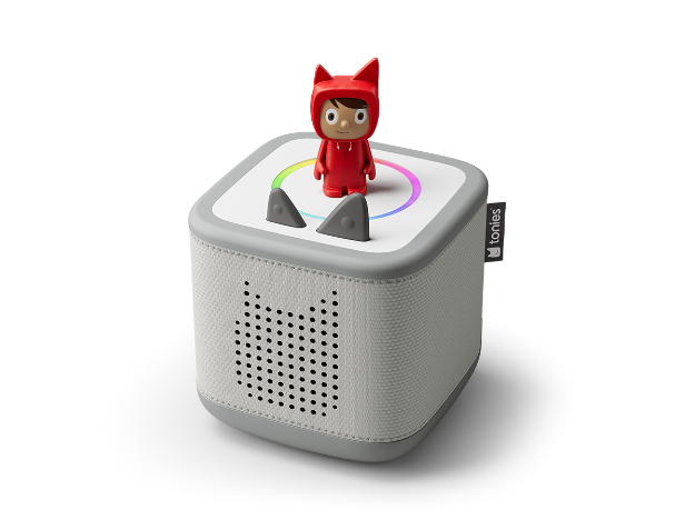 Bild von Toniebox 2 - Mondgrau - Starter Set Kreativ-Tonie Rot