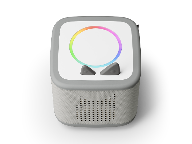 Bild von Toniebox 2 - Mondgrau - Starter Set Kreativ-Tonie Rot