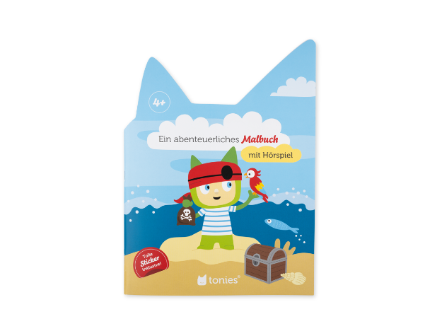 Bild von Tonies - Malbuch-Bundle - inkl. Kreativ-Tonie Pirat - 11002082