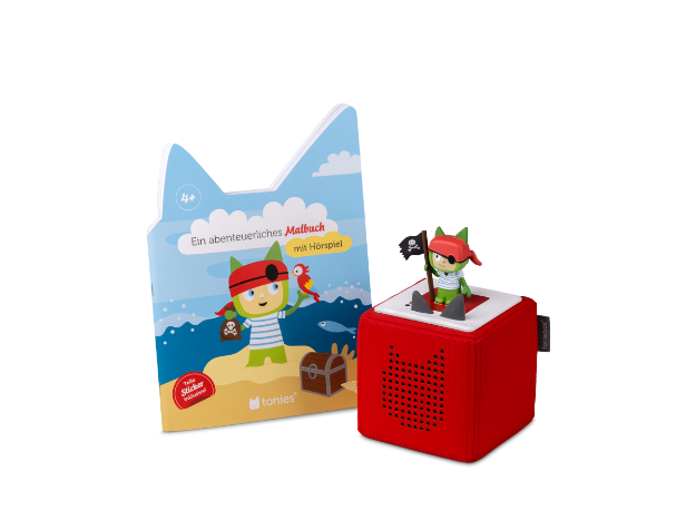 Bild von Tonies - Malbuch-Bundle - inkl. Kreativ-Tonie Pirat - 11002082